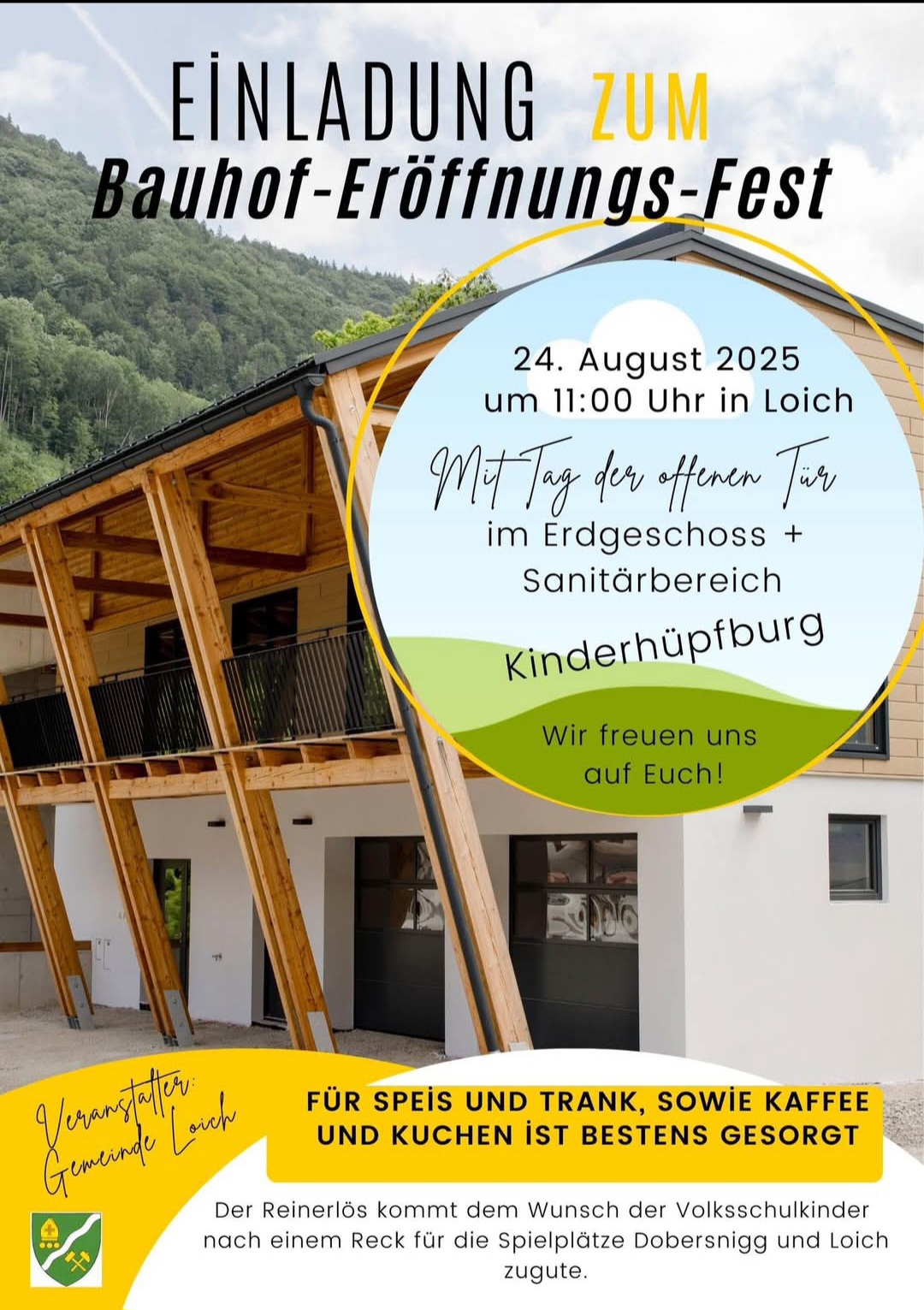 Bauhoferöffnungsfeier am 24. August