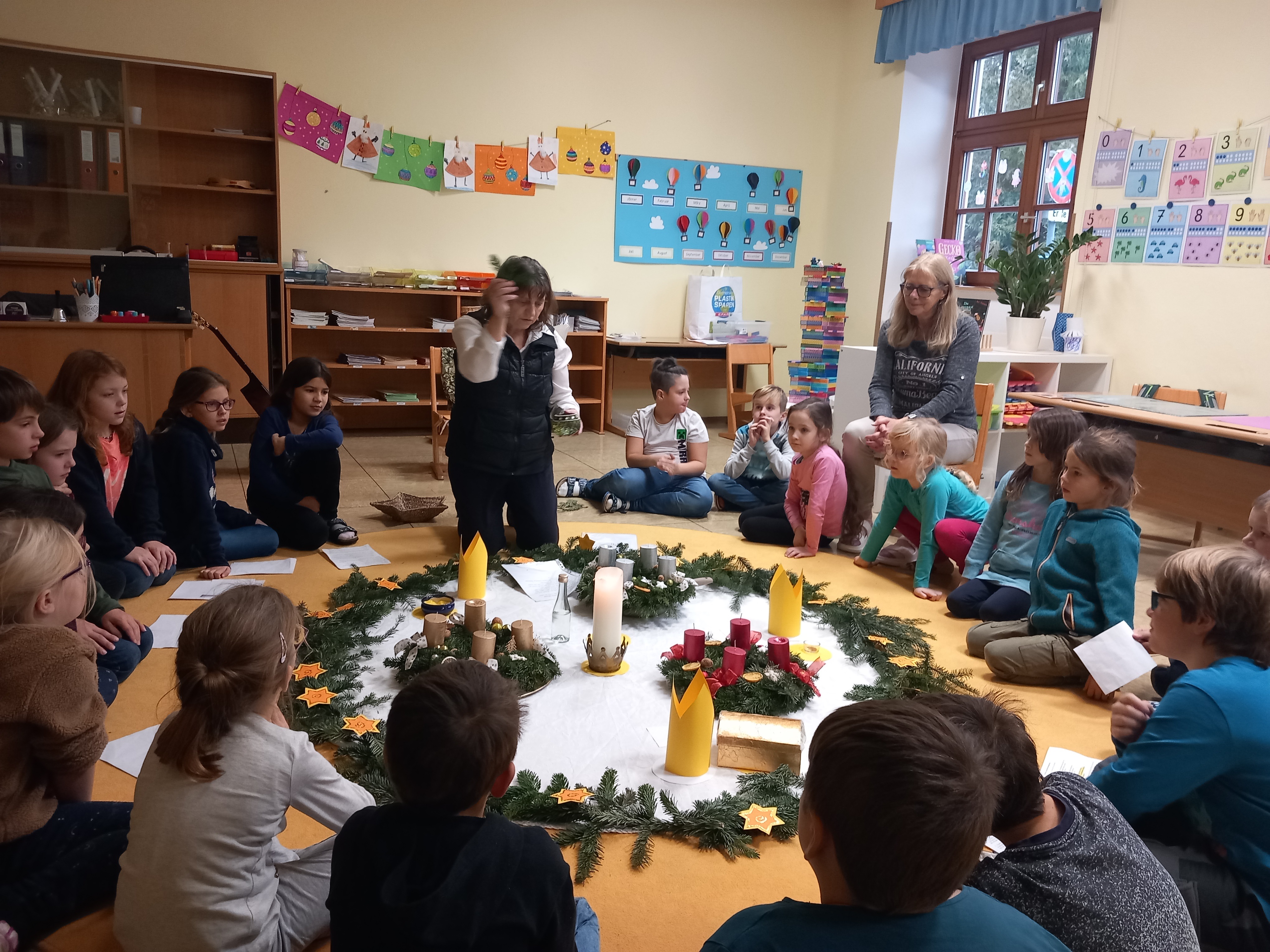 Segnung Adventkranz