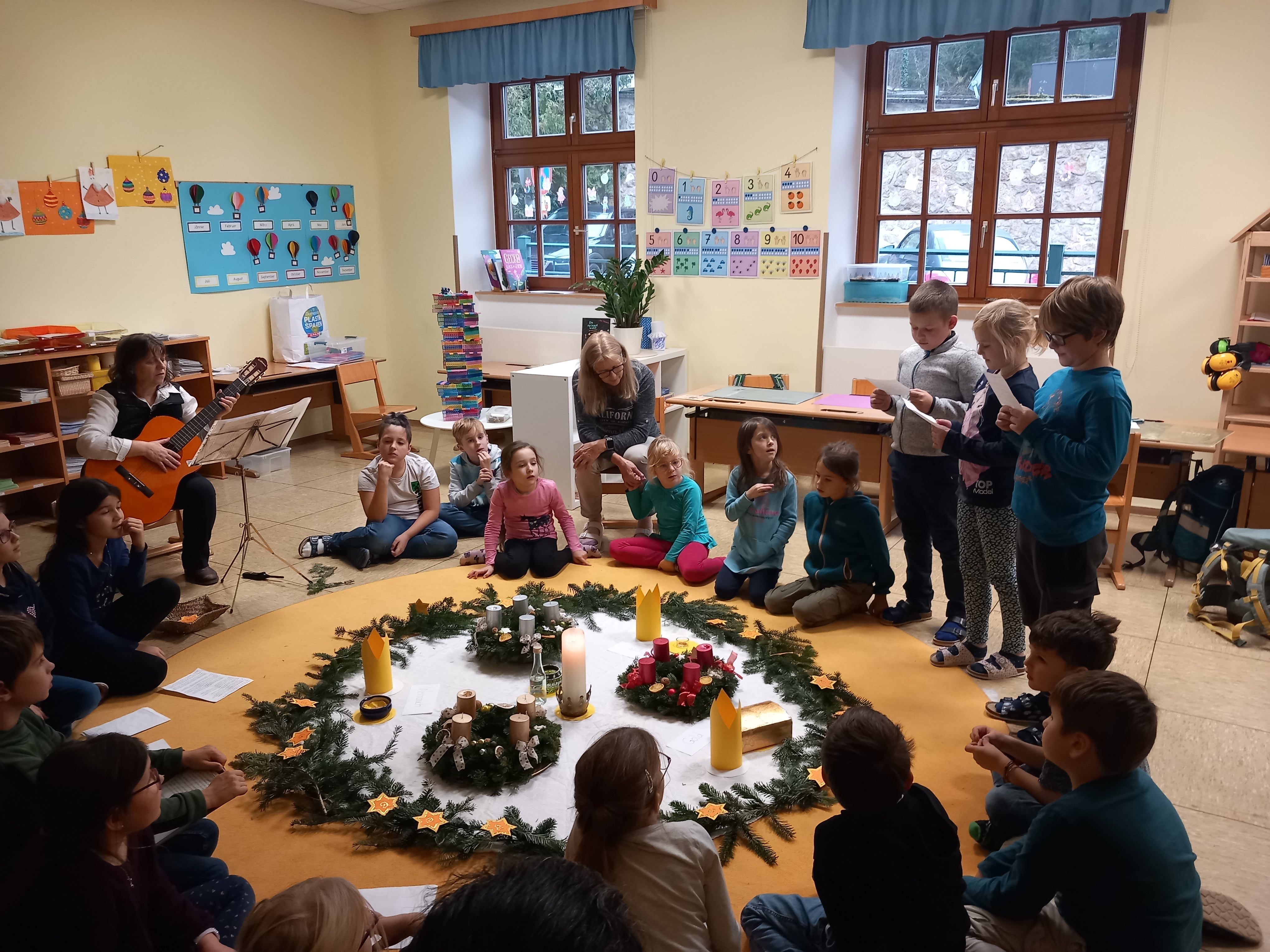 Segnung Adventkranz1