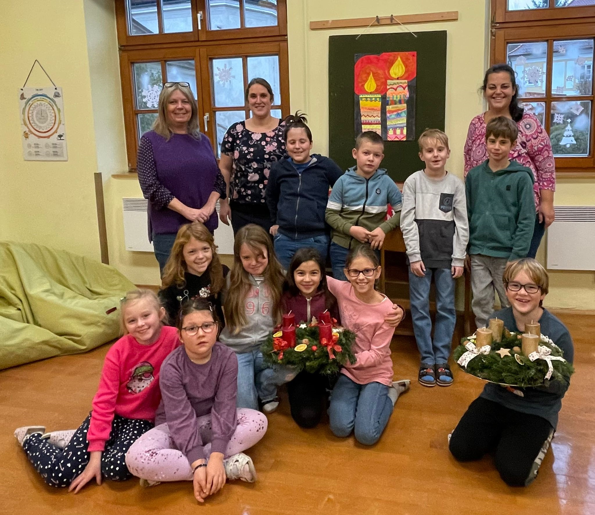 adventkranz schule1