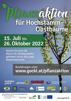 Plakat Pflanzaktion 2022 Moststrasse
